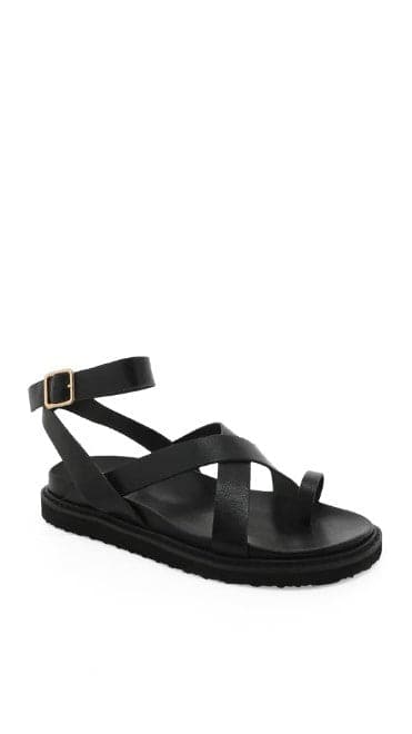Zinnia Sandals - Black-Sunshines Bliss
