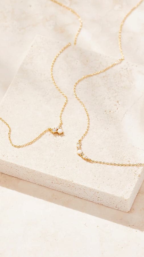 Aisling Necklace - Gold-Sunshines Bliss
