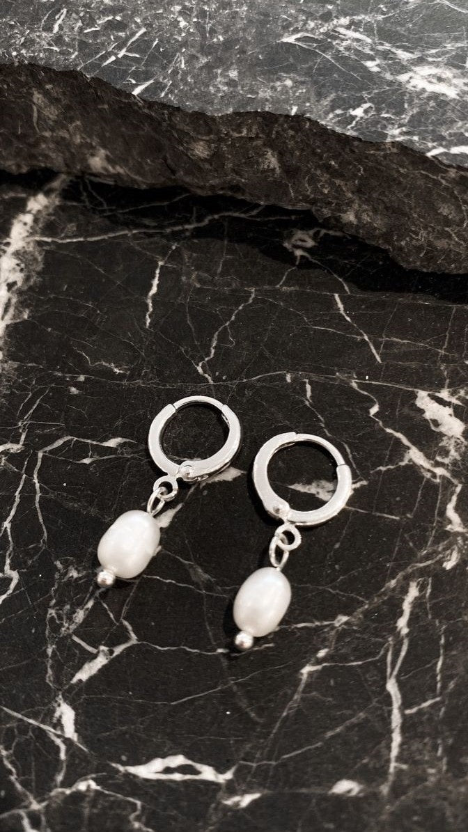 Marley Sleepers - Silver/Pearl-Sunshines Bliss