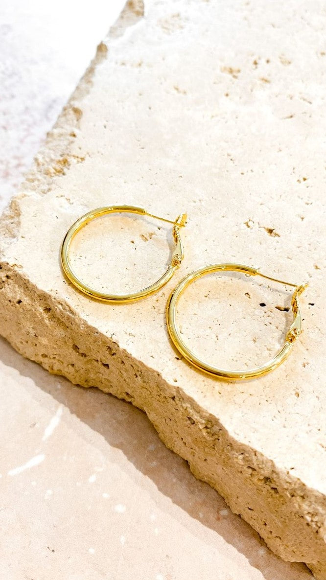 Leni Hoops - Gold-Sunshines Bliss