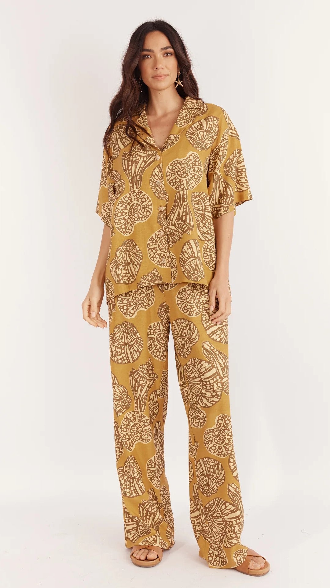 Monet Pants - Sea Change Print-Sunshines Bliss