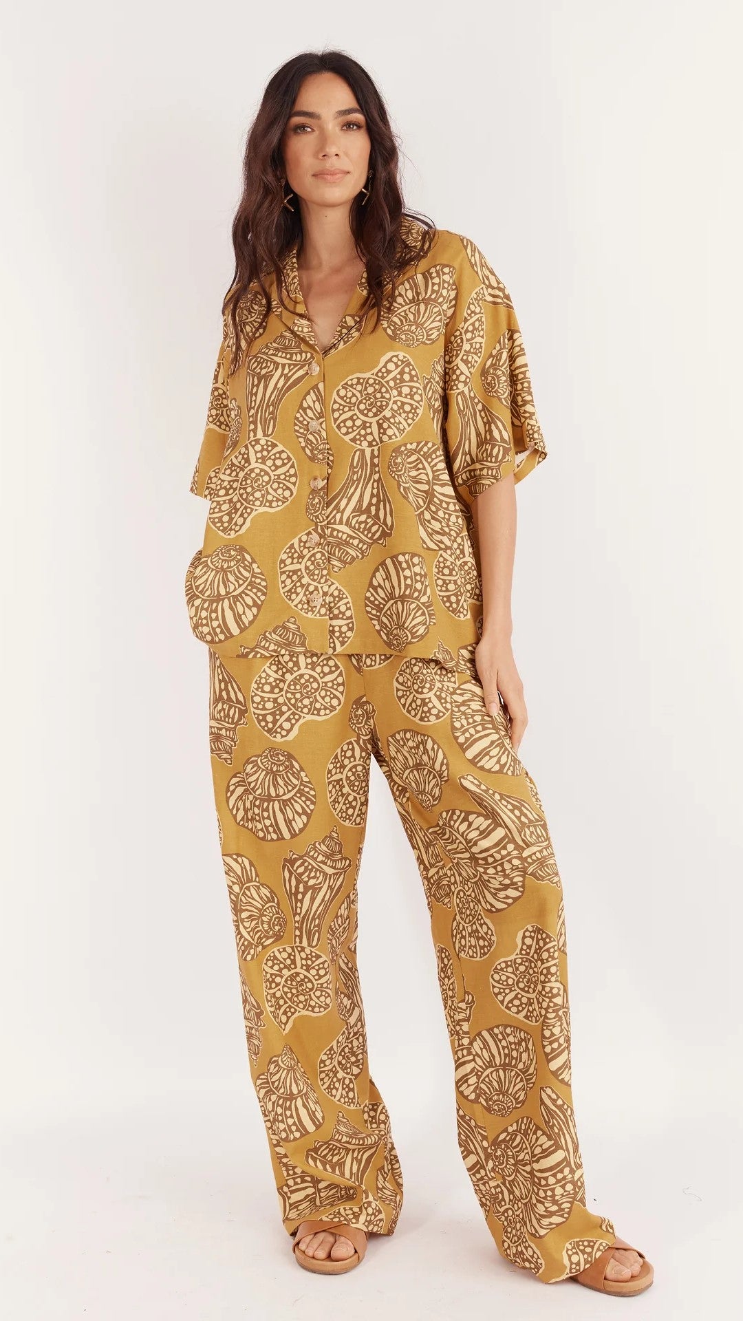 Monet Pants - Sea Change Print-Sunshines Bliss