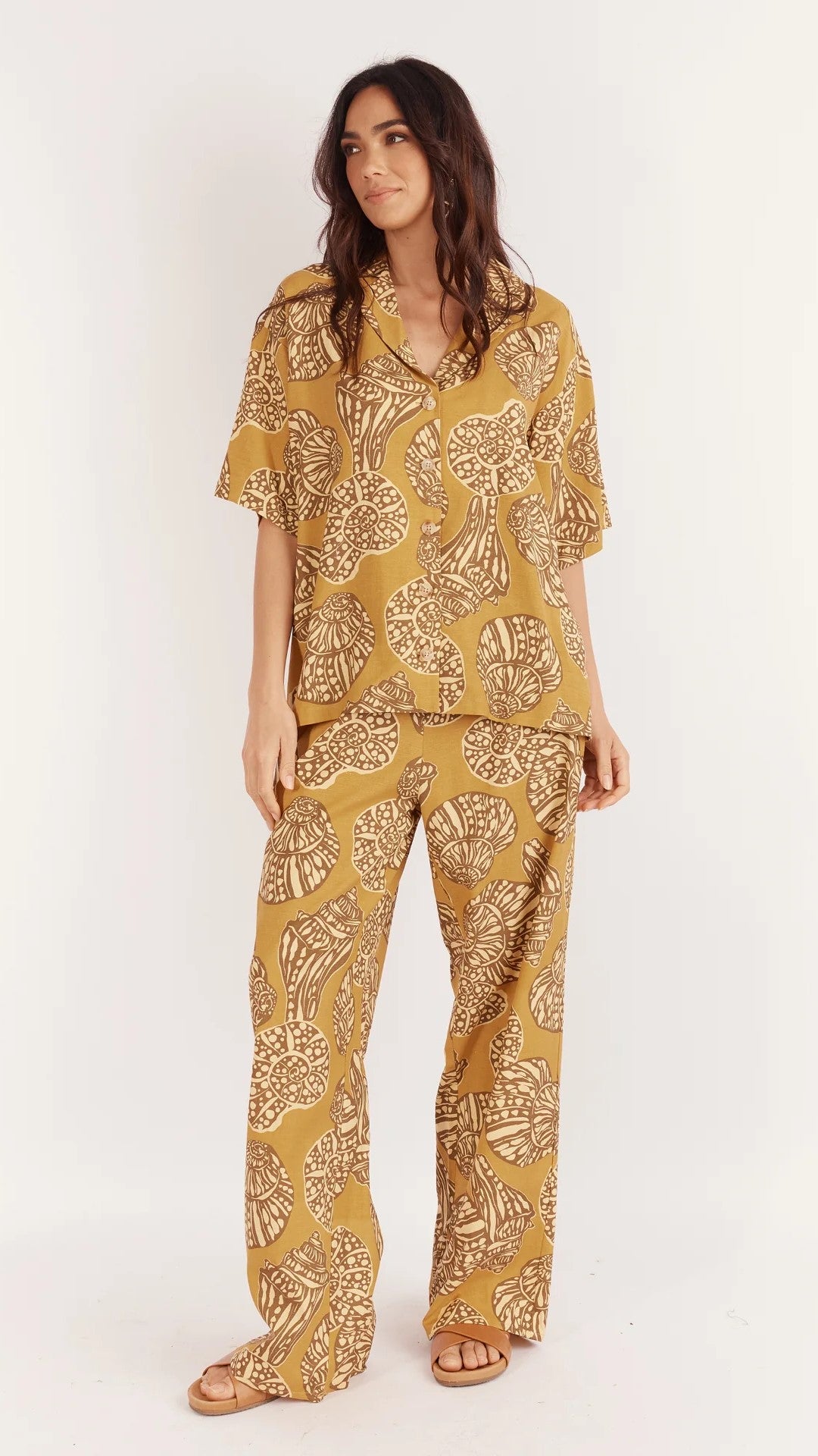 Monet Pants - Sea Change Print-Sunshines Bliss