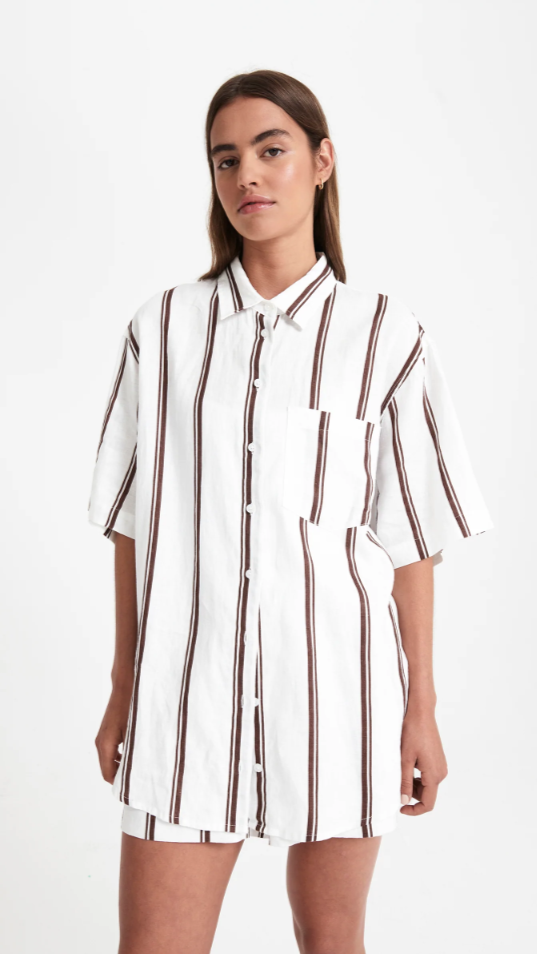 Calu Linen Shirt - Medina-Sunshines Bliss