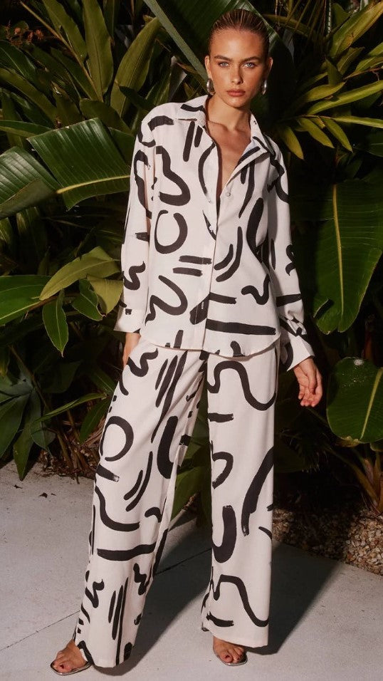 York Pant - Sand/Black-Sunshines Bliss