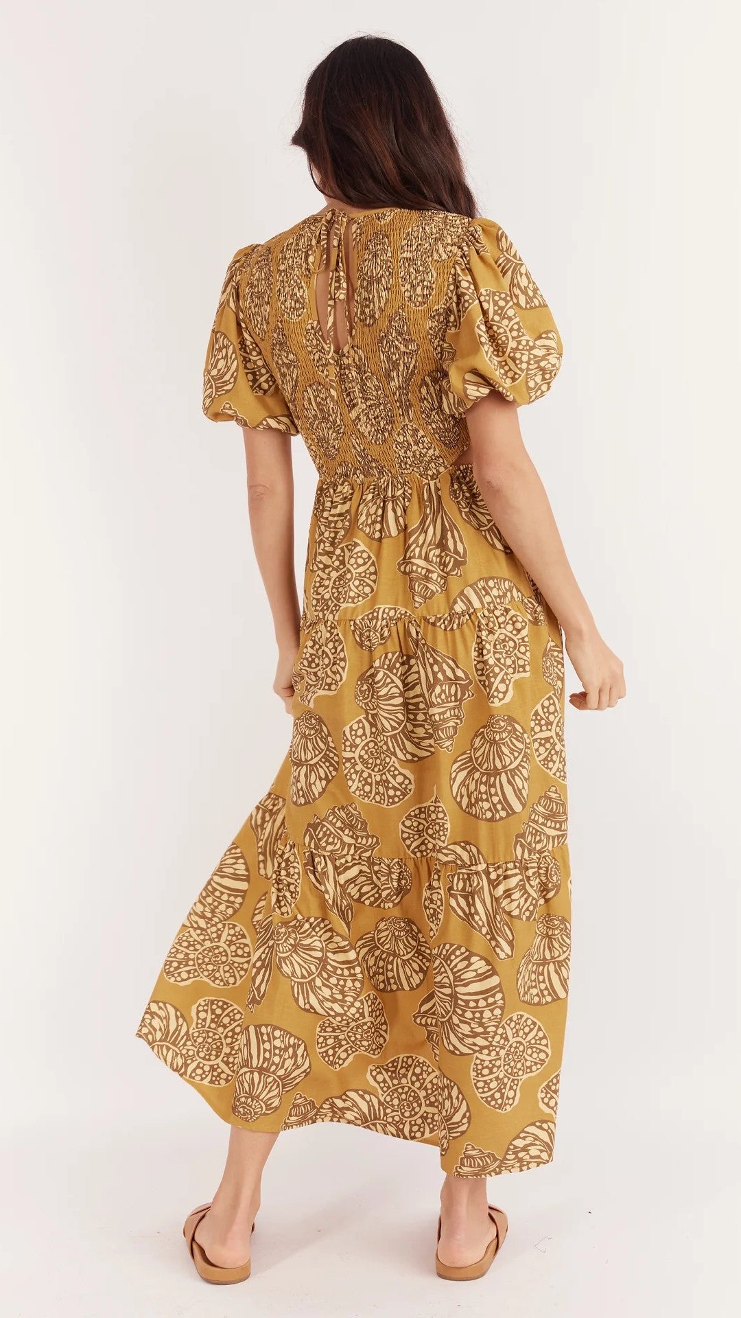 Rita Maxi Dress - Sea Change Print-Sunshines Bliss