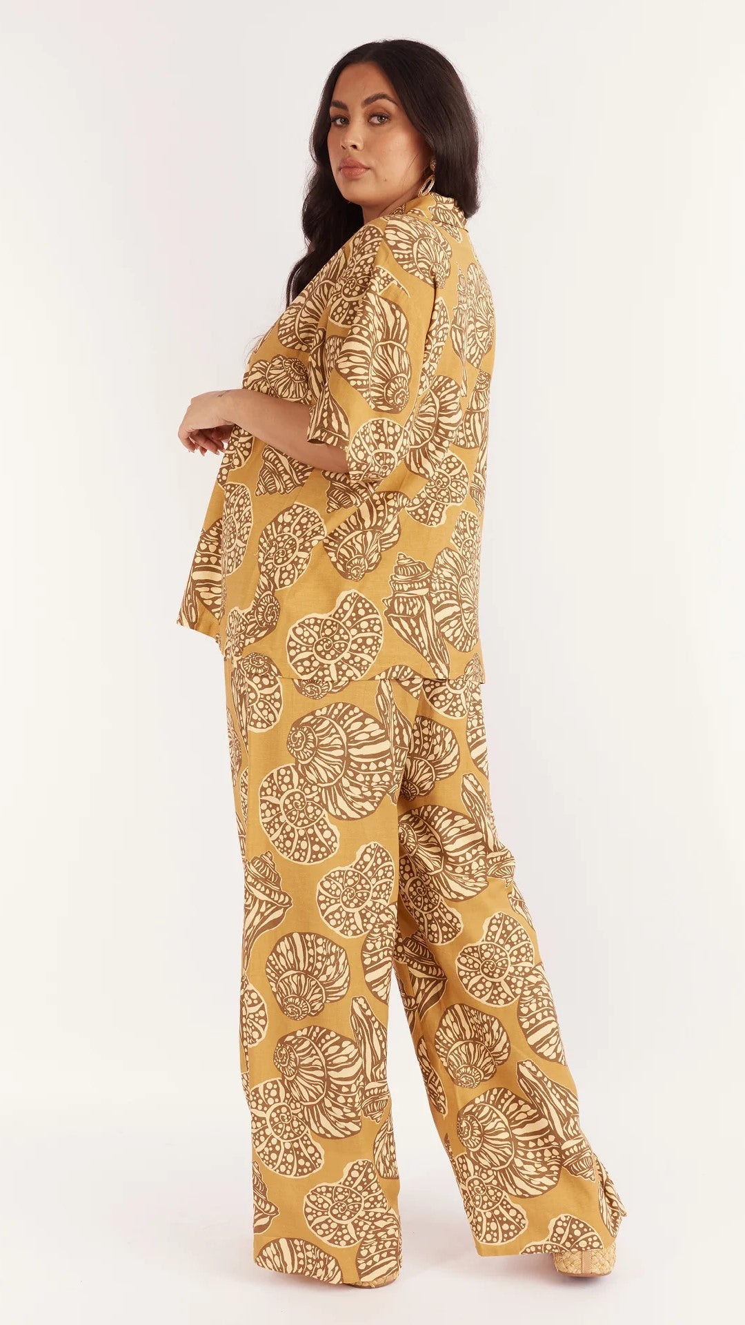 San Remo Shirt - Sea Change Print-Sunshines Bliss