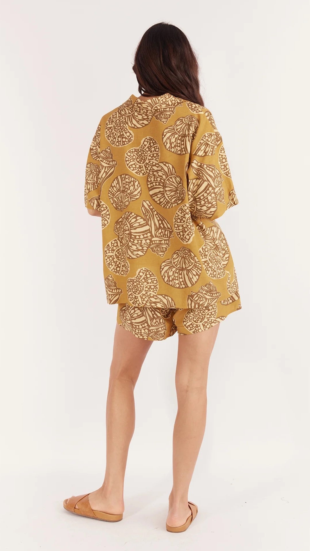 San Remo Shirt - Sea Change Print-Sunshines Bliss