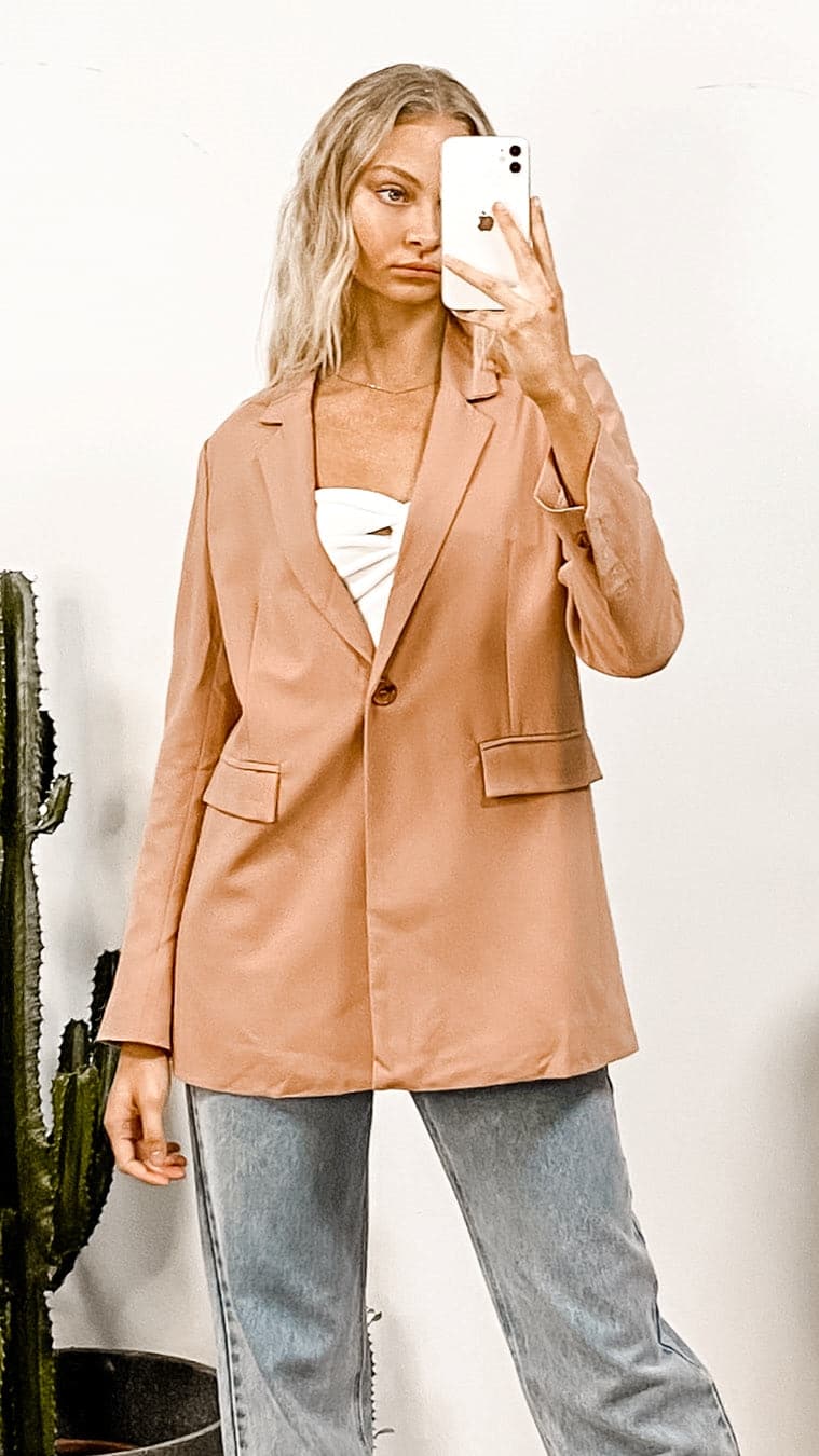 Rulie Blazer - Caramel-Sunshines Bliss