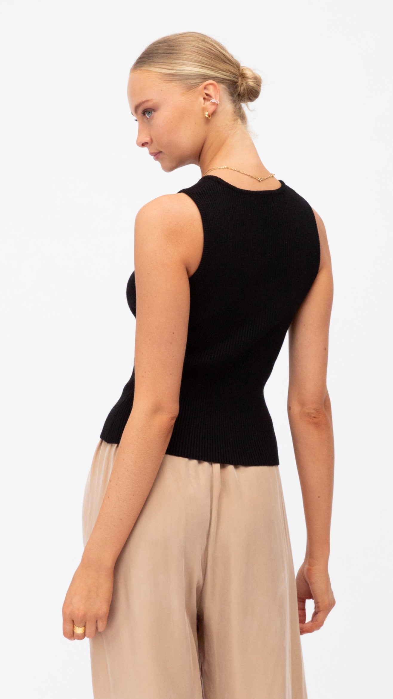 Laney Tank - Black-Sunshines Bliss