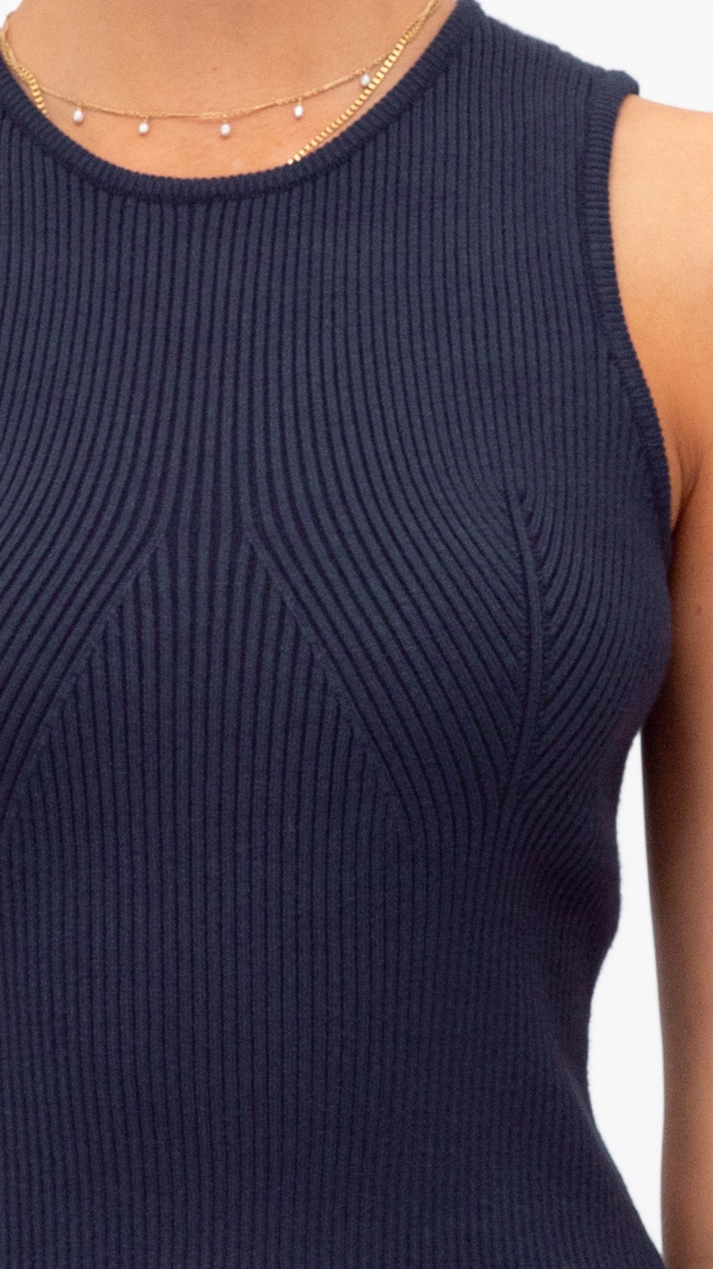 Laney Tank - Navy-Sunshines Bliss