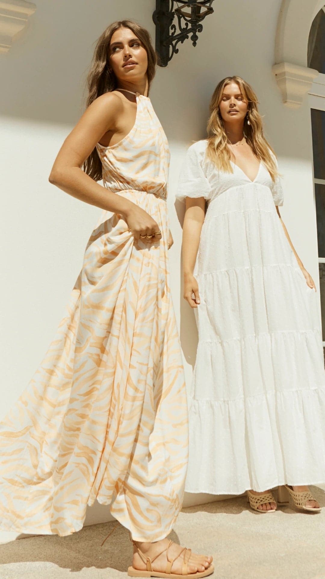 Rani Maxi Dress - Orange Wave-Sunshines Bliss