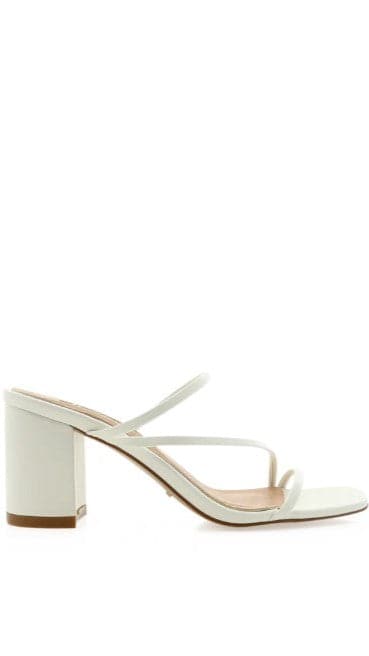 Yazmin Heel - White-Sunshines Bliss