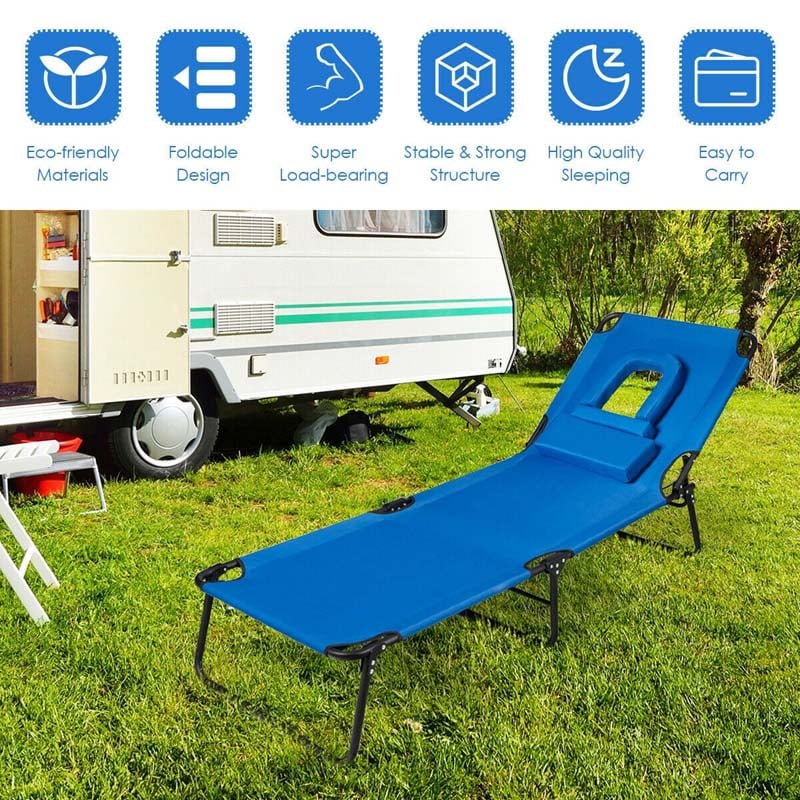 Bestoutdor Folding Relining lounger beach lounger