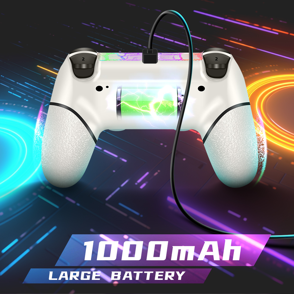 ACE Gamer PLAY Wireless  Game Controller for P4-WHITE