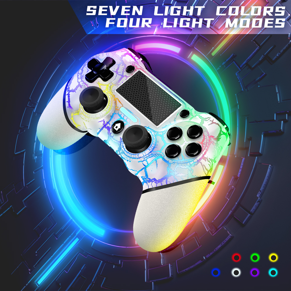 ACE Gamer PLAY Wireless Game Controller for P4-WHITE