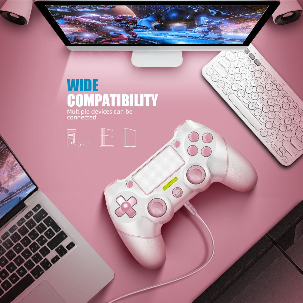 p4 pink controller front view