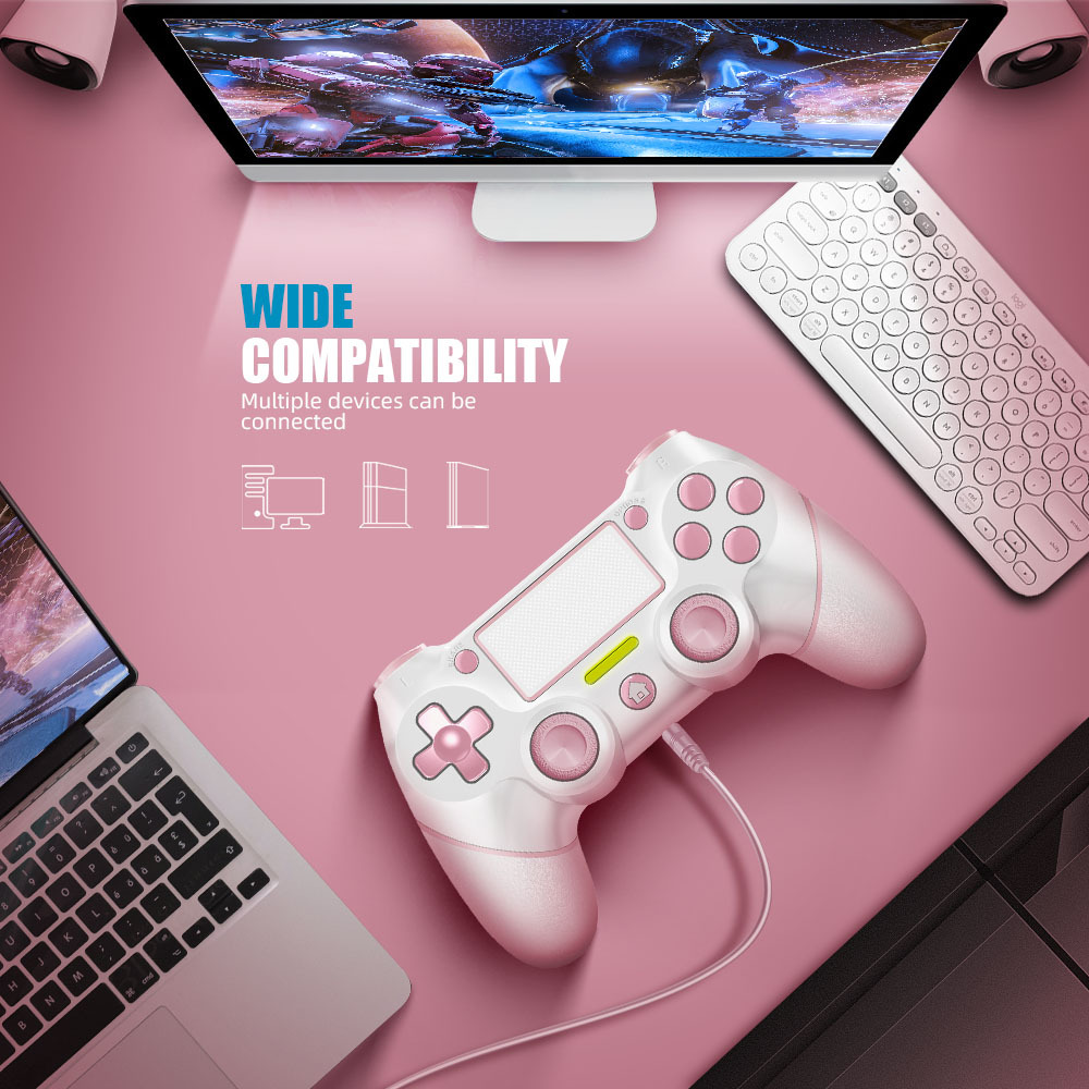 p4 pink controller front view