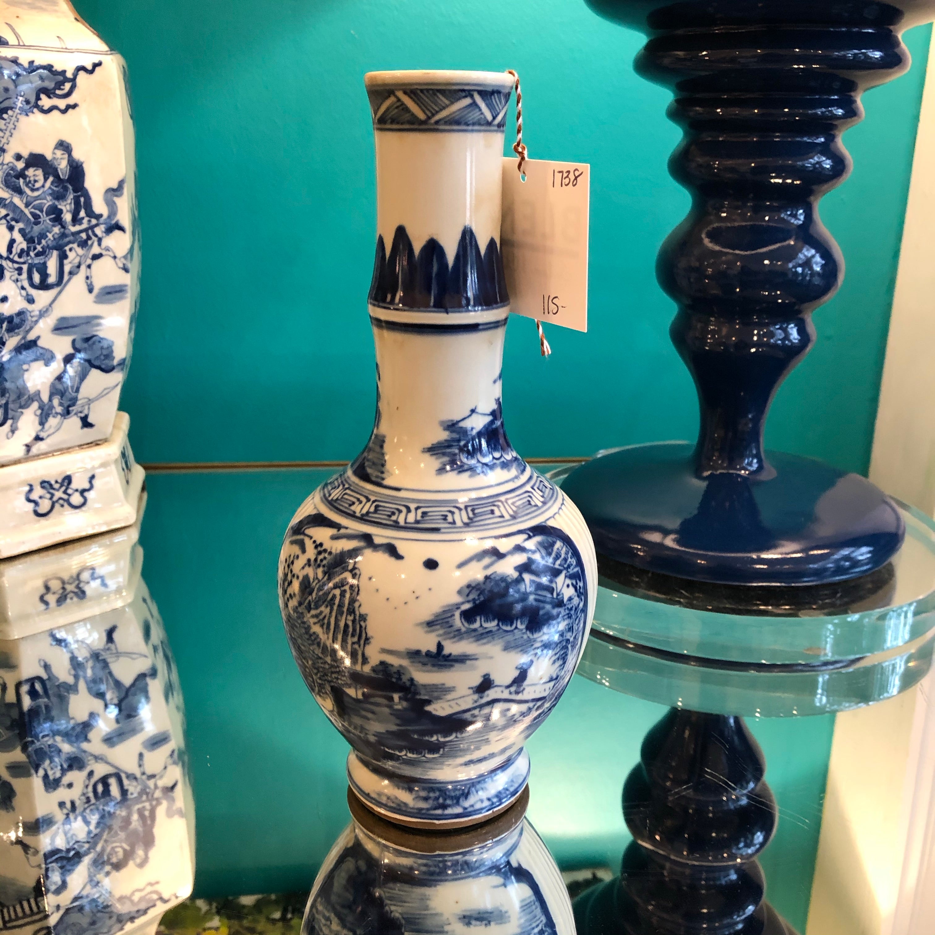 Blue and White Vase