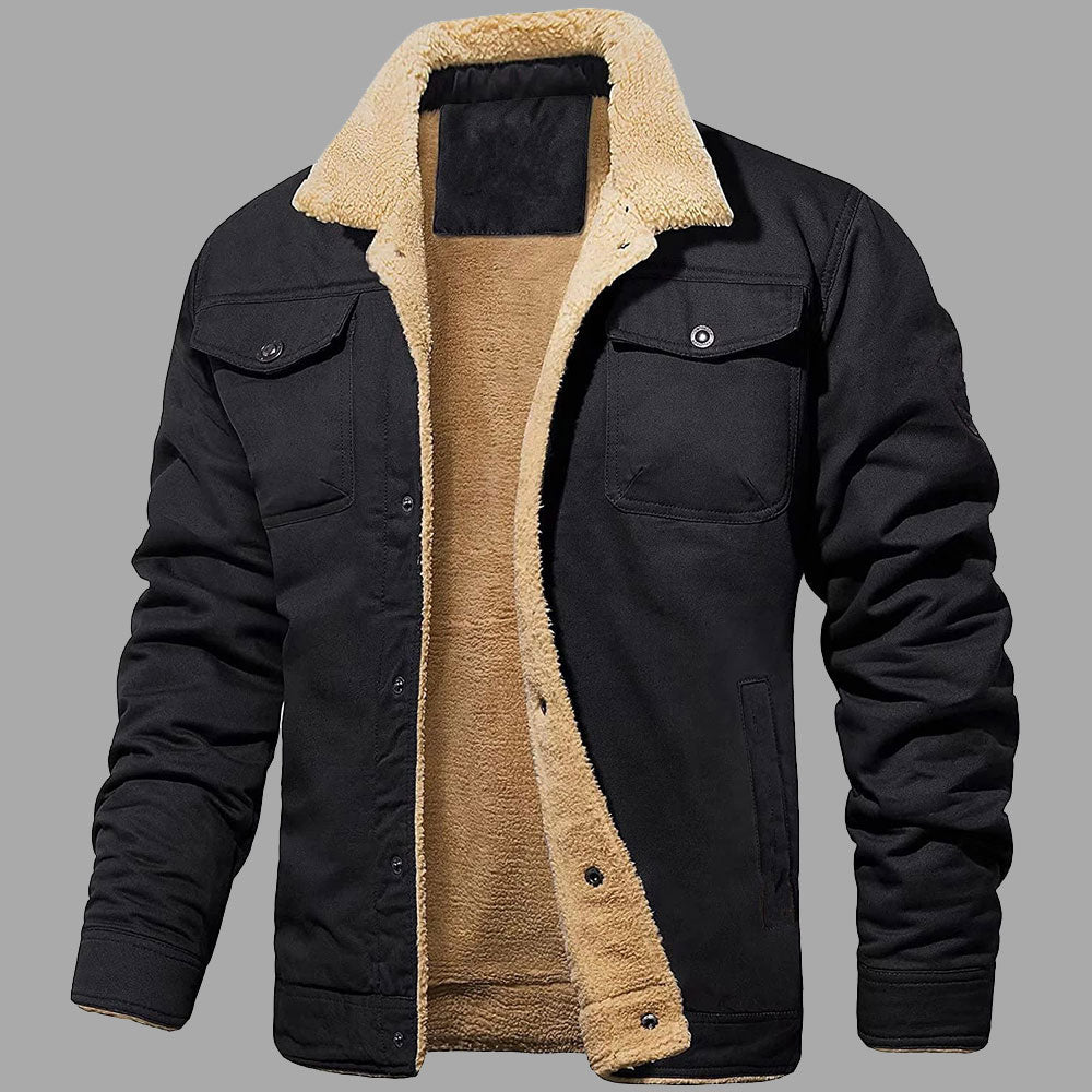 Comprar Chaquetas de otoño e invierno para hombre, ropa de trabajo