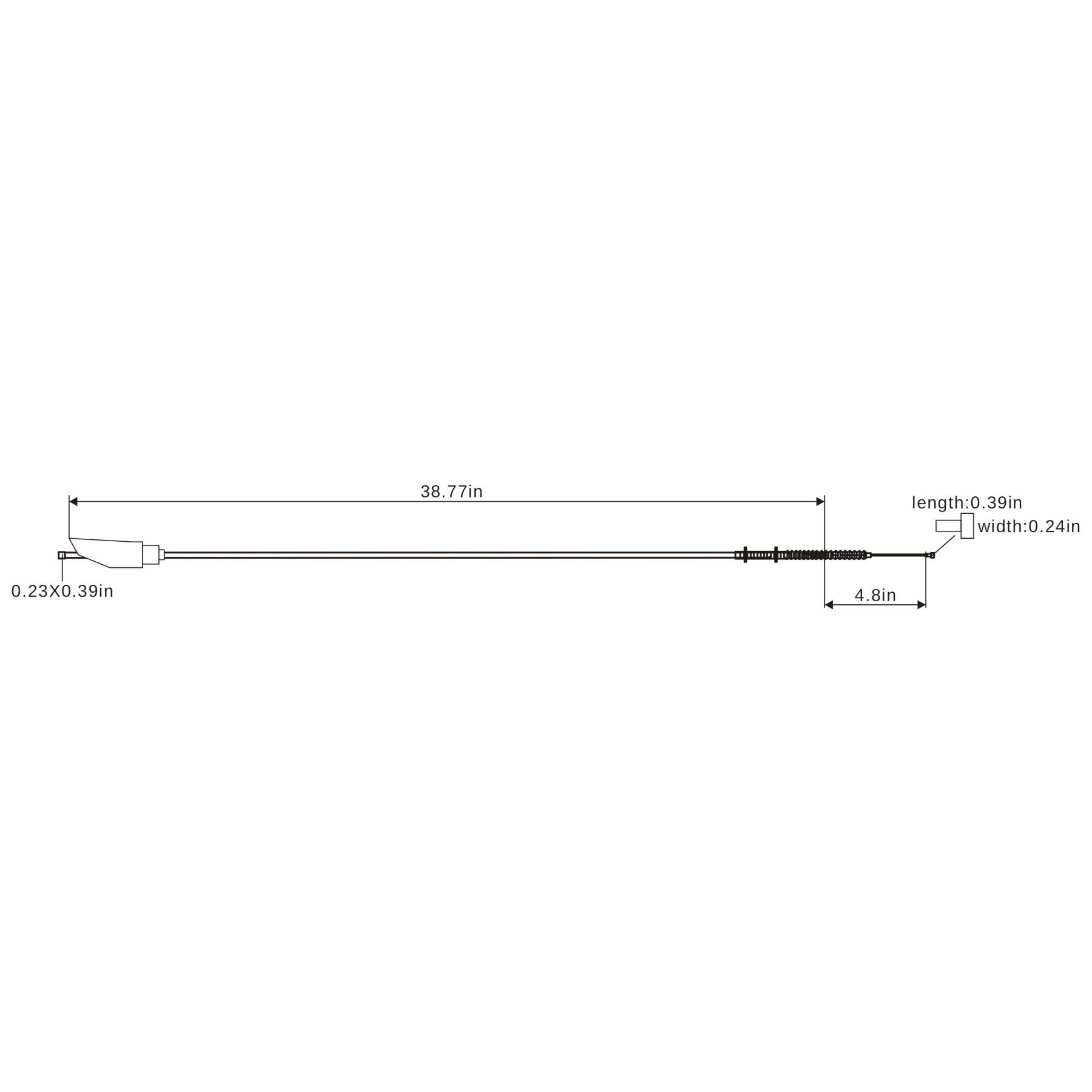 Желтый Провод Сцепления CB