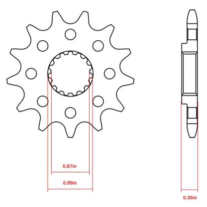 Передняя Звезда Под Мотоцикл KTM