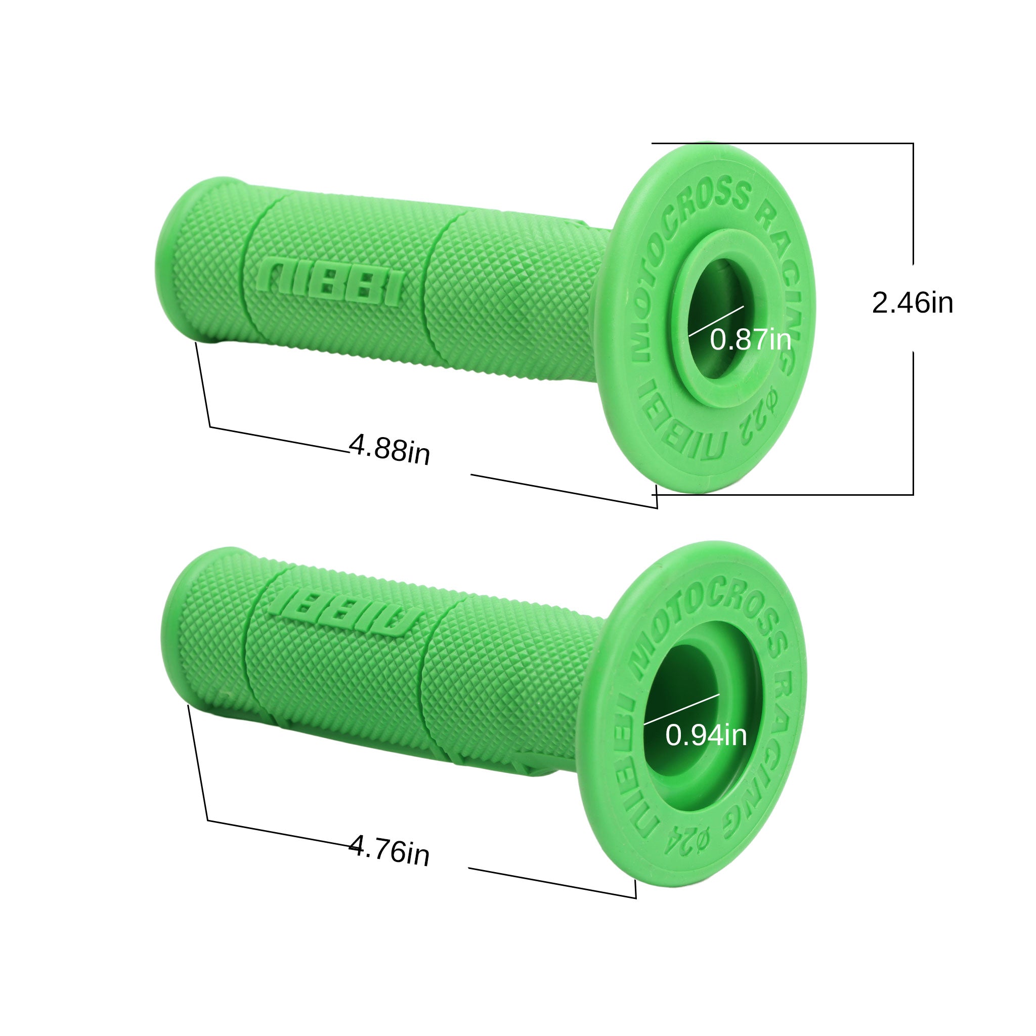 Серый Грипсы Waffle