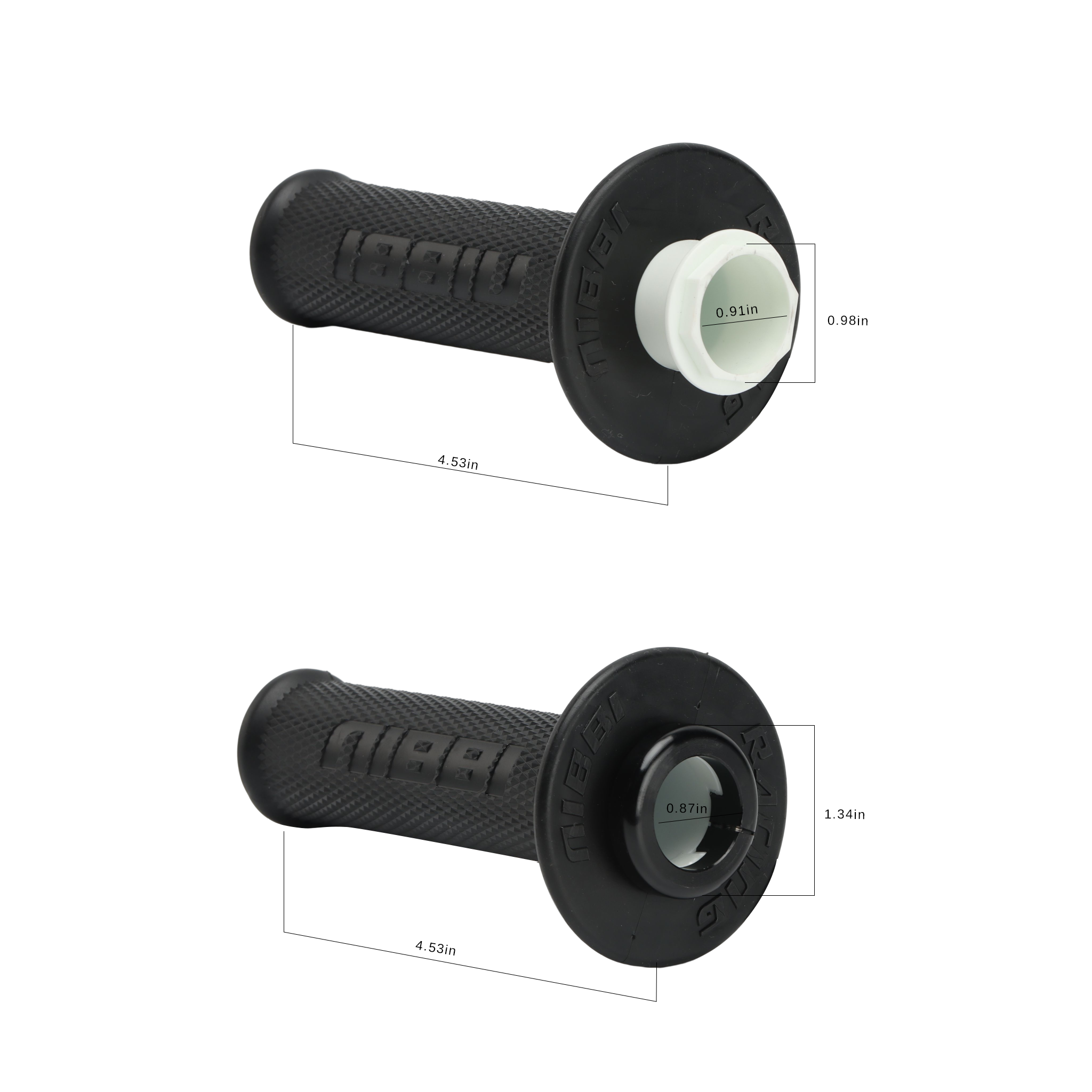 Черный Грипсы Lock-on