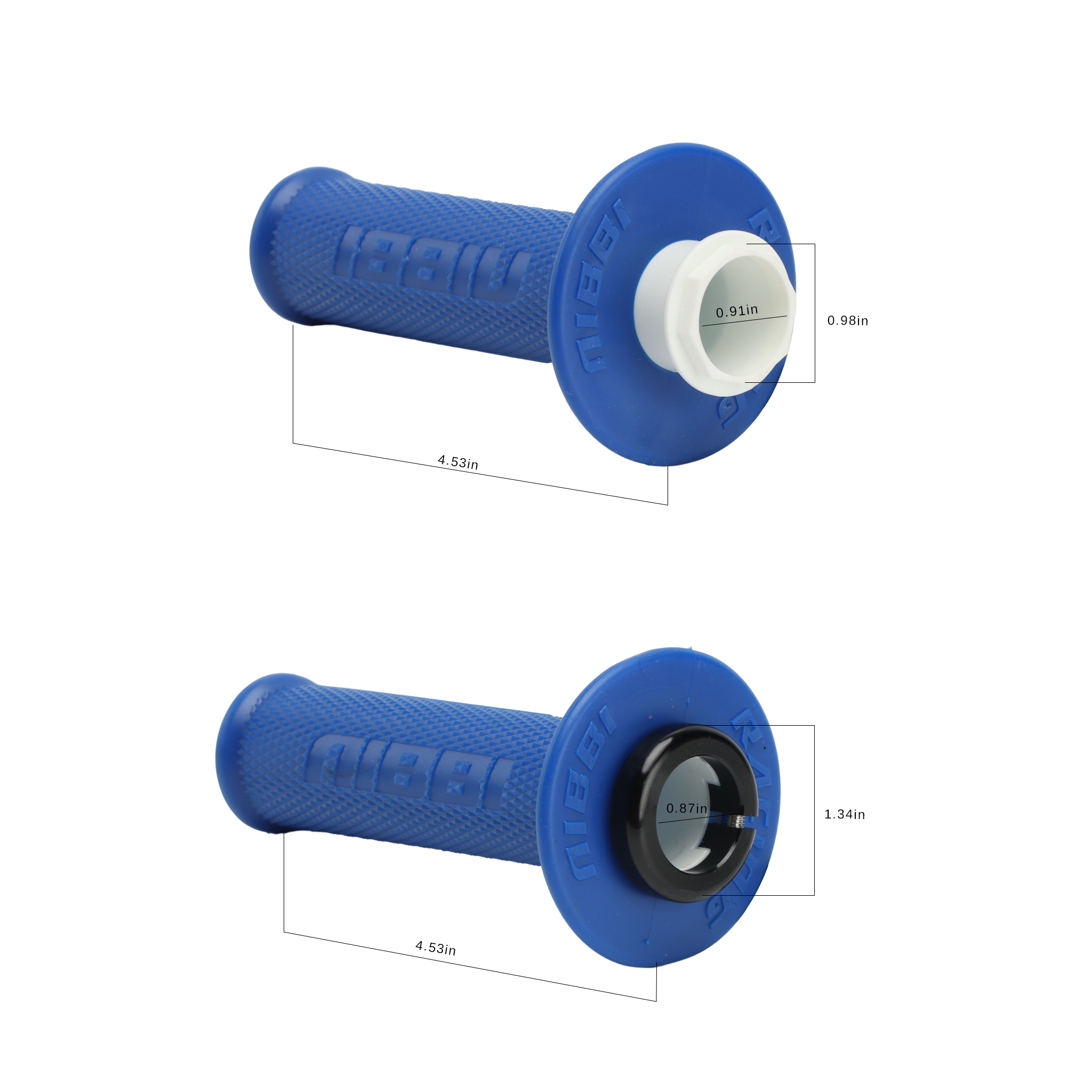 Синий Грипсы Lock-on