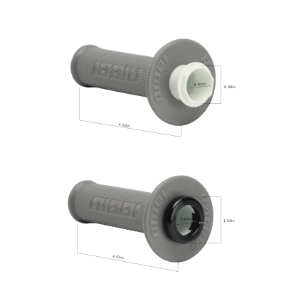 Серый Грипсы Lock-on