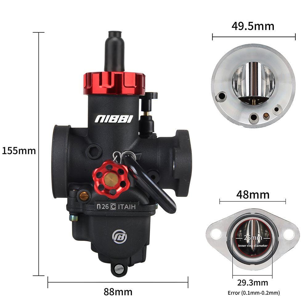 PE26FL Carburetor - NIBBIRACING