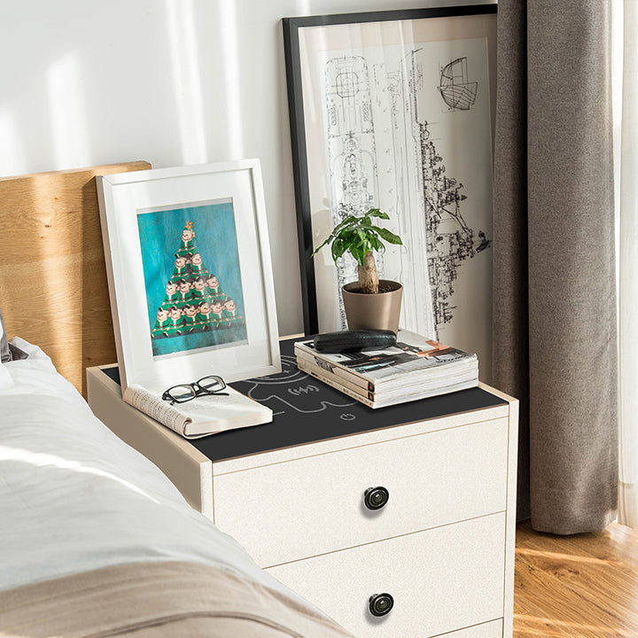 Nightstand with Wireless Charging Station