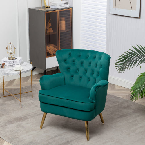 Teal chair for online bedroom