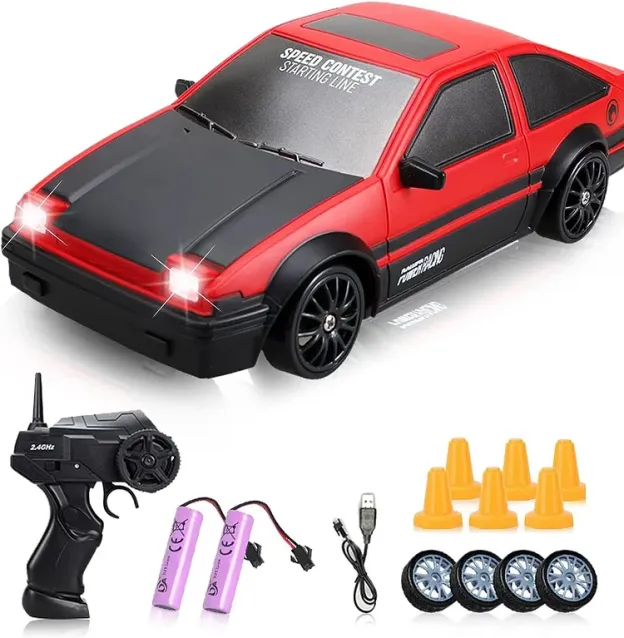 RC Drift Car 1:24 méretarány 2.4Ghz