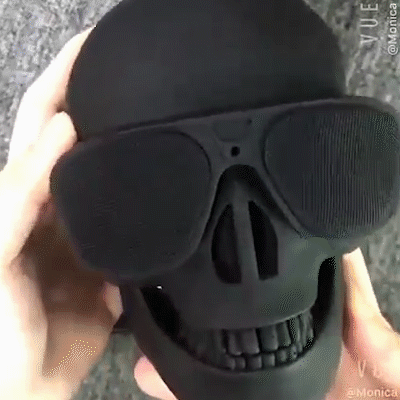 Halloween ajándék - Csontváz Bluetooth hangszóró