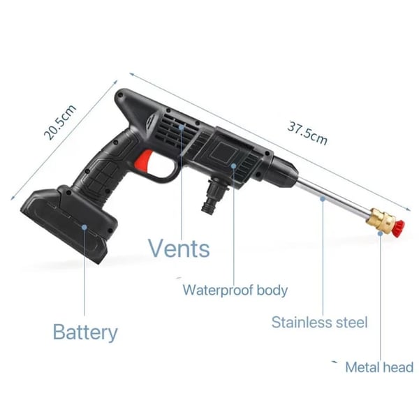 Portable Cordless High Pressure Spray Water Gun(Free Shipping)
