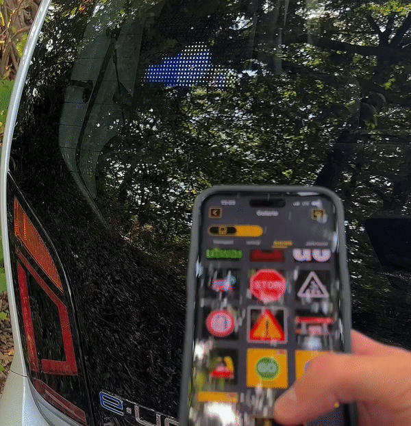 🛒 Afișaj inteligent al vehiculului