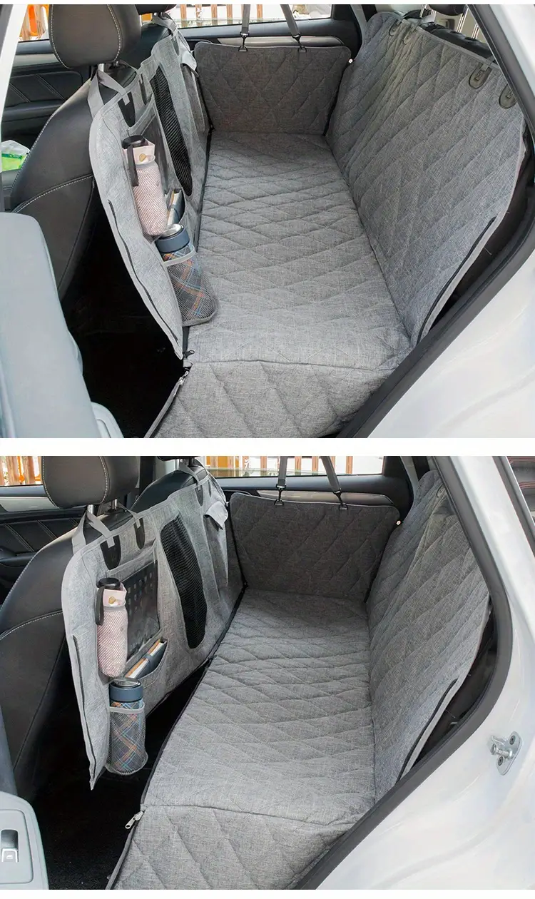 pets car dog cover back seat car hammock for dogs waterproof dog car seat cover for backseat details 4