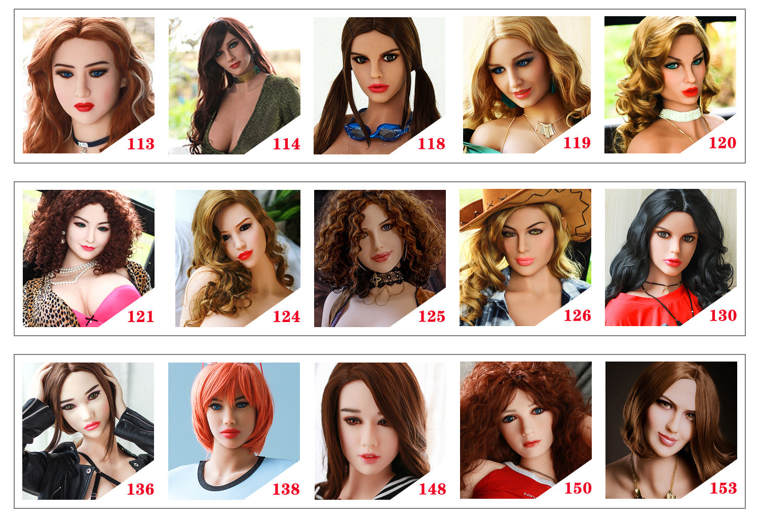 SY Doll TPE Head-DreamLoveDoll