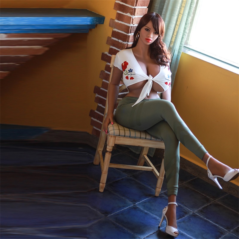 170cm (5ft7) Big Breast Sex Doll With Long Hair - Zoey (In Stock US)-DreamLoveDoll