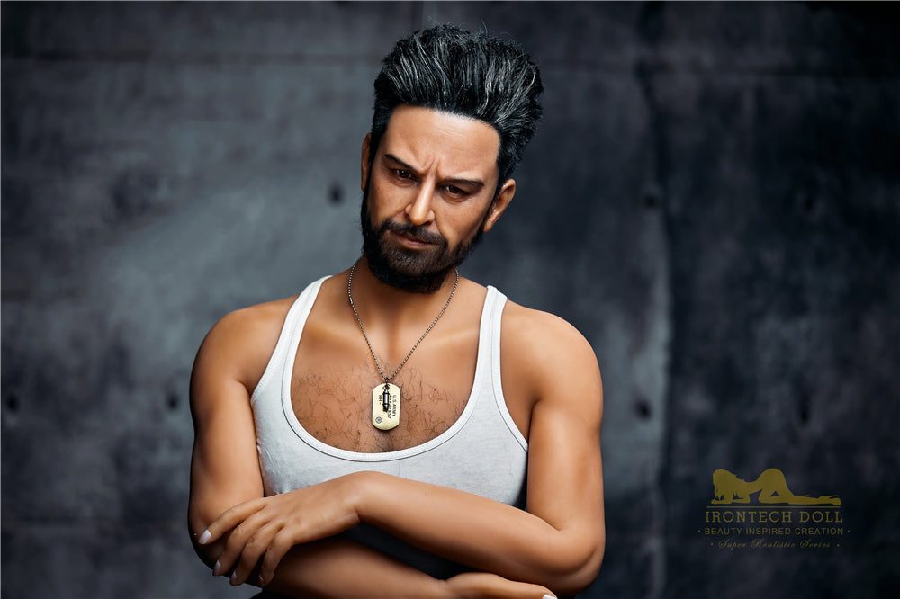 IronTech Male Doll 175cm. (5'9") Silicone Head #M2-DreamLoveDoll