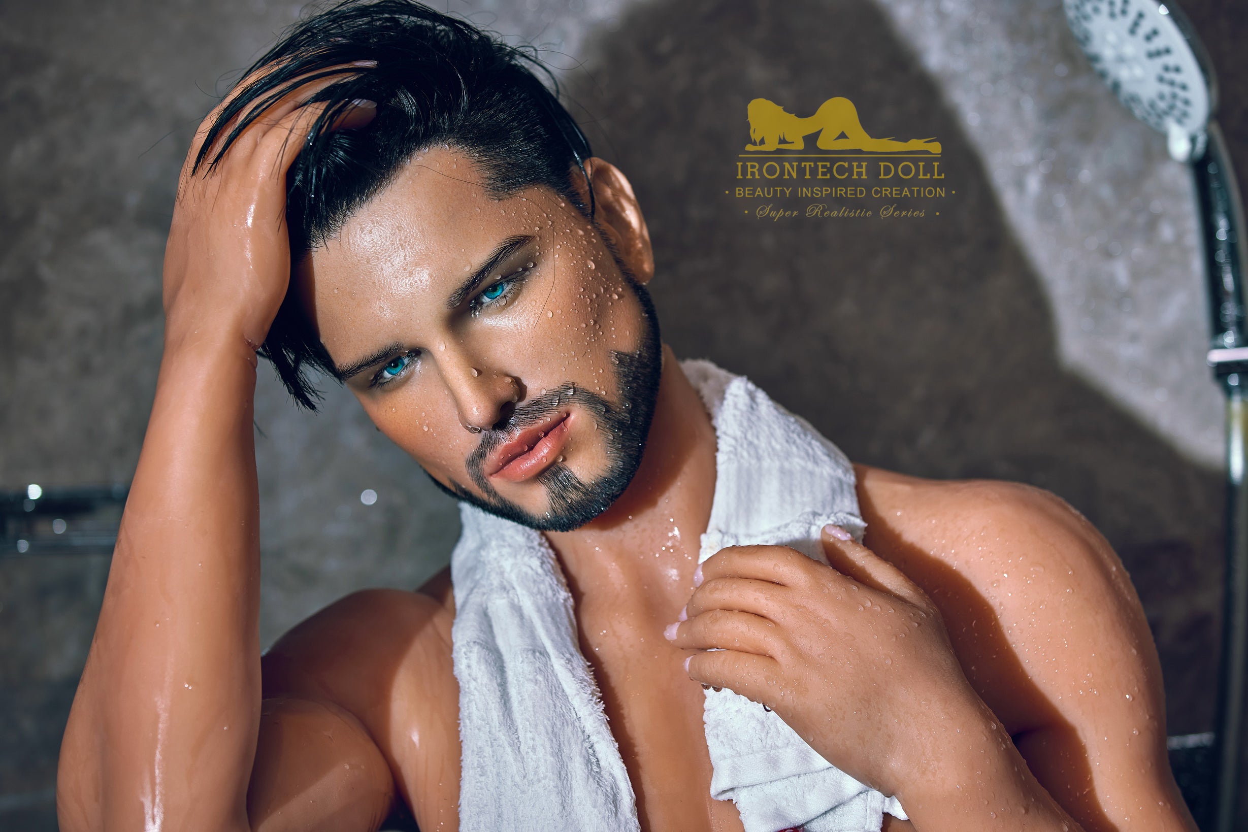 IronTech | Kev - 5Ft 4/162cm Male Sex Doll With Silicone Head-DreamLoveDoll