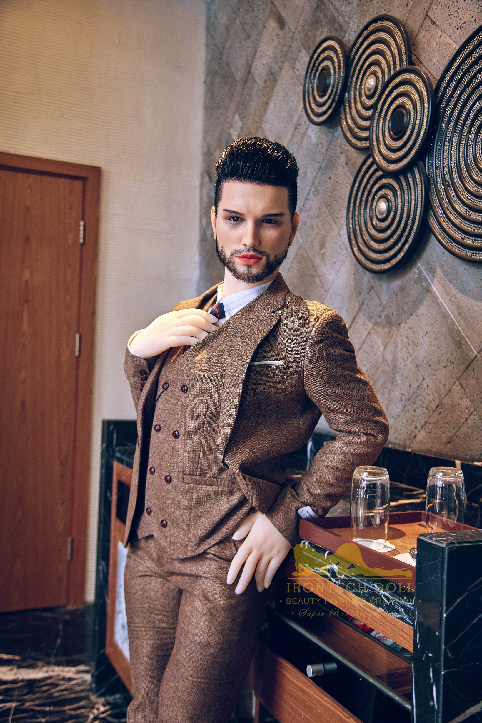 IronTech | Keith - 5Ft 4/162cm Male Sex Doll With Silicone Head-DreamLoveDoll