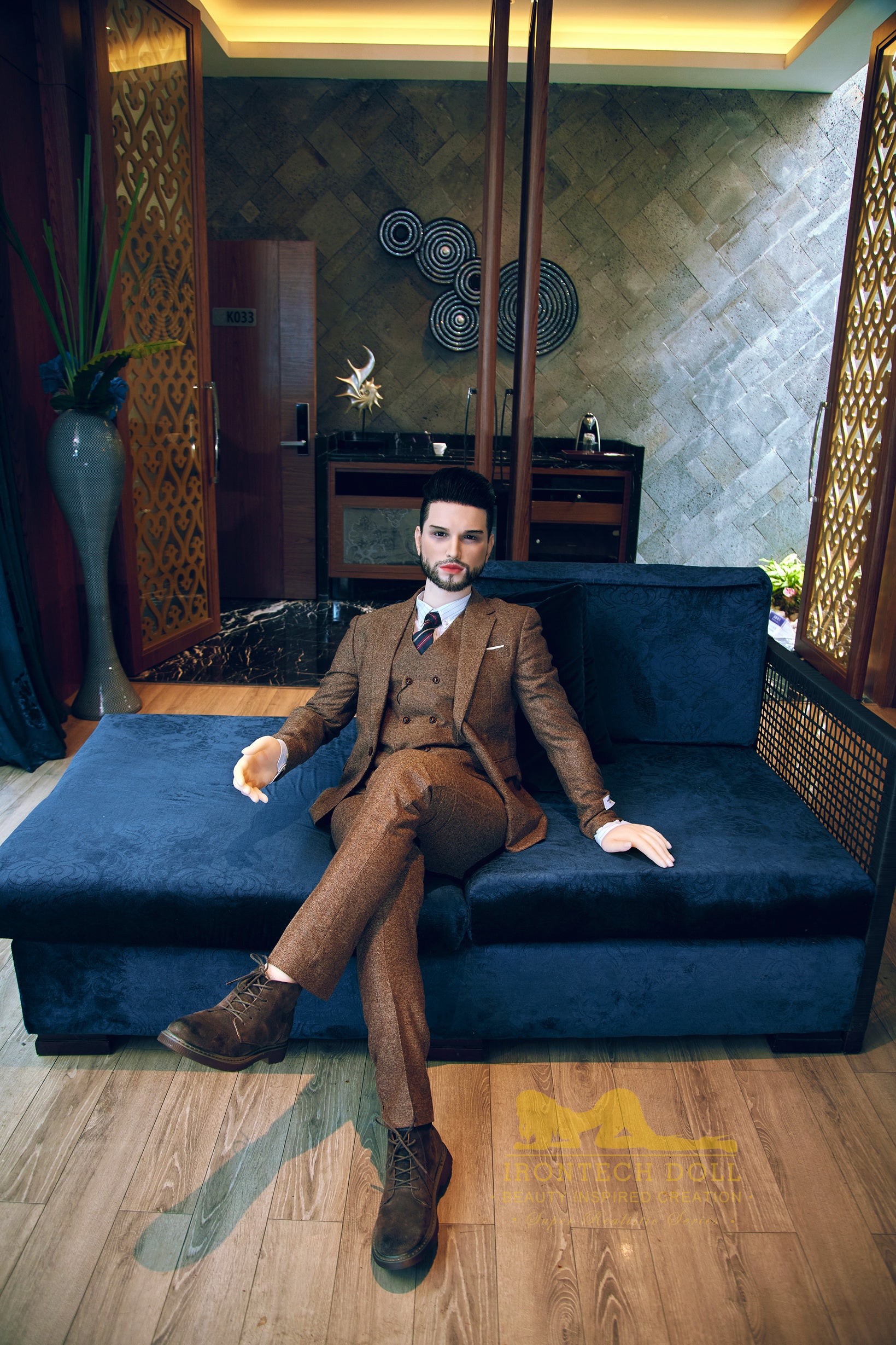 IronTech | Keith - 5Ft 4/162cm Male Sex Doll With Silicone Head-DreamLoveDoll