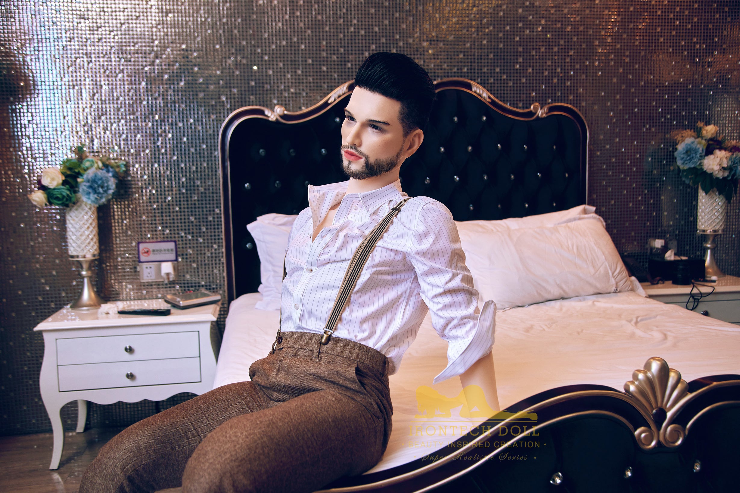 IronTech | Keith - 5Ft 4/162cm Male Sex Doll With Silicone Head-DreamLoveDoll