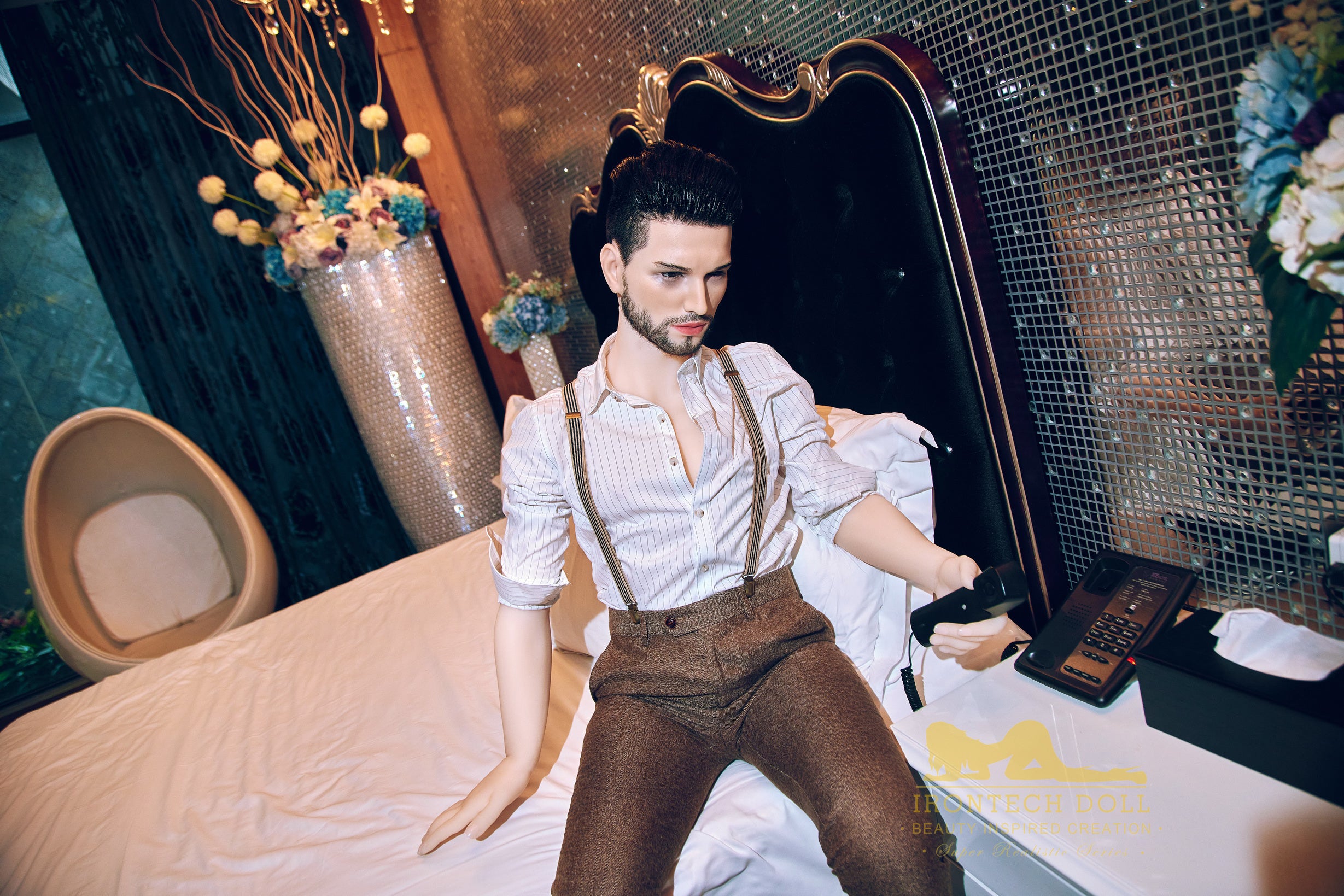 IronTech | Keith - 5Ft 4/162cm Male Sex Doll With Silicone Head-DreamLoveDoll