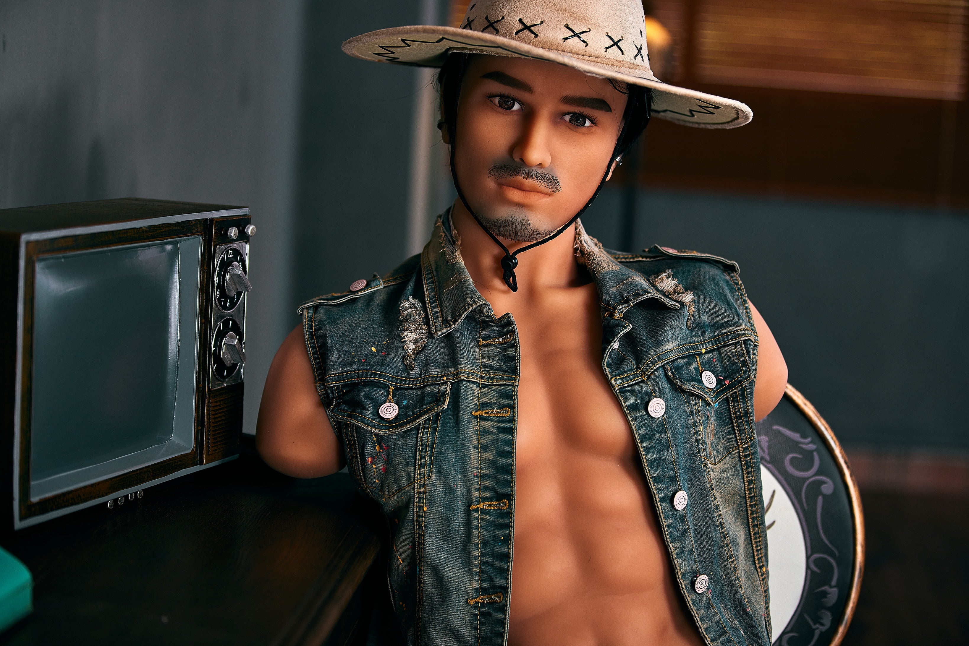 IronTech Male Torso Doll Kelvin-DreamLoveDoll