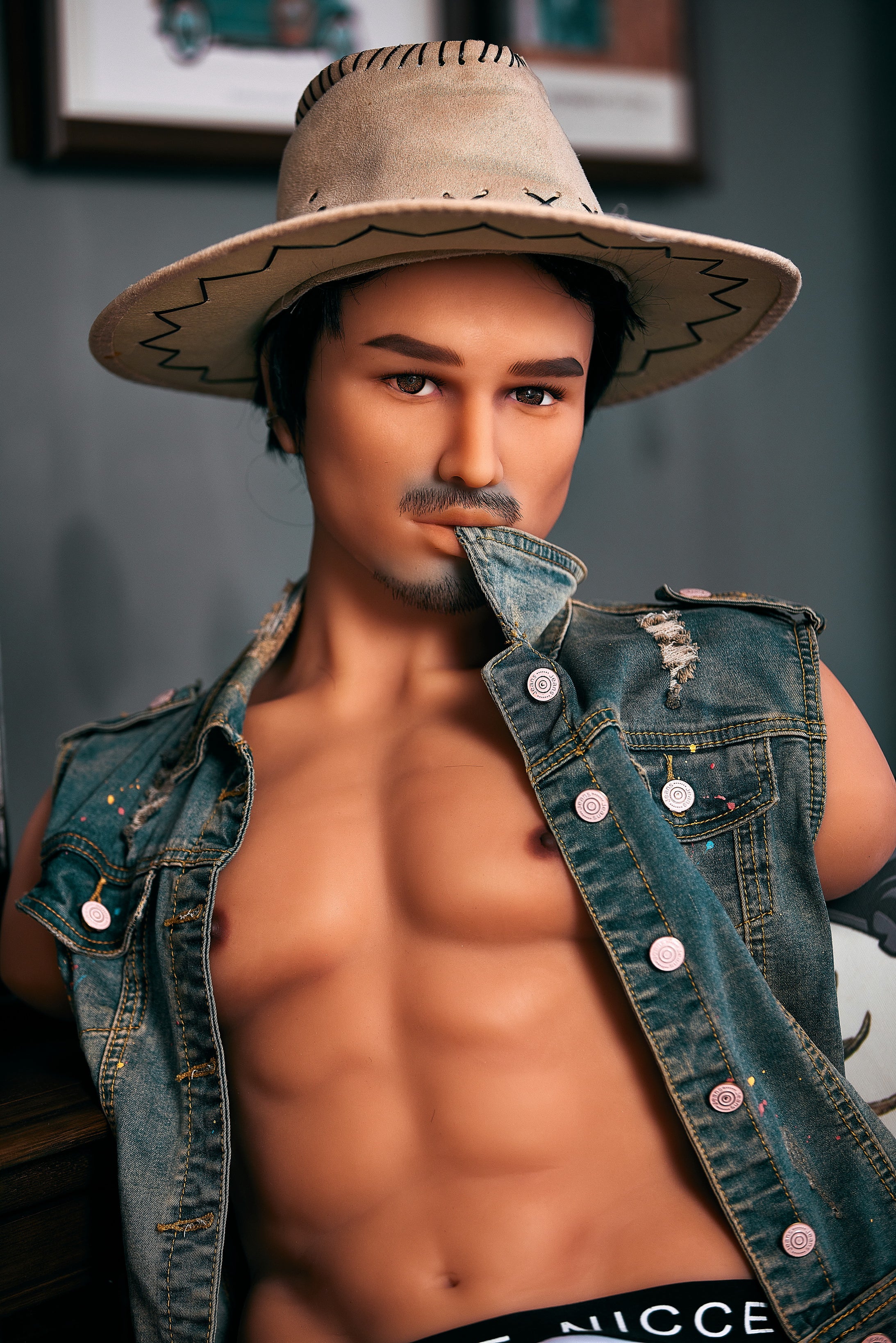 IronTech Male Torso Doll Kelvin-DreamLoveDoll