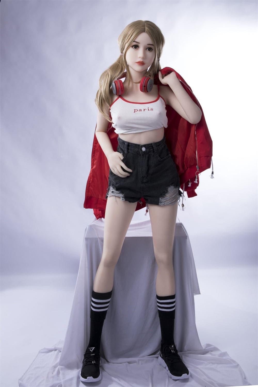 153cm (5' 0") Blonde Small Tits Sex Doll - Clementine-DreamLoveDoll