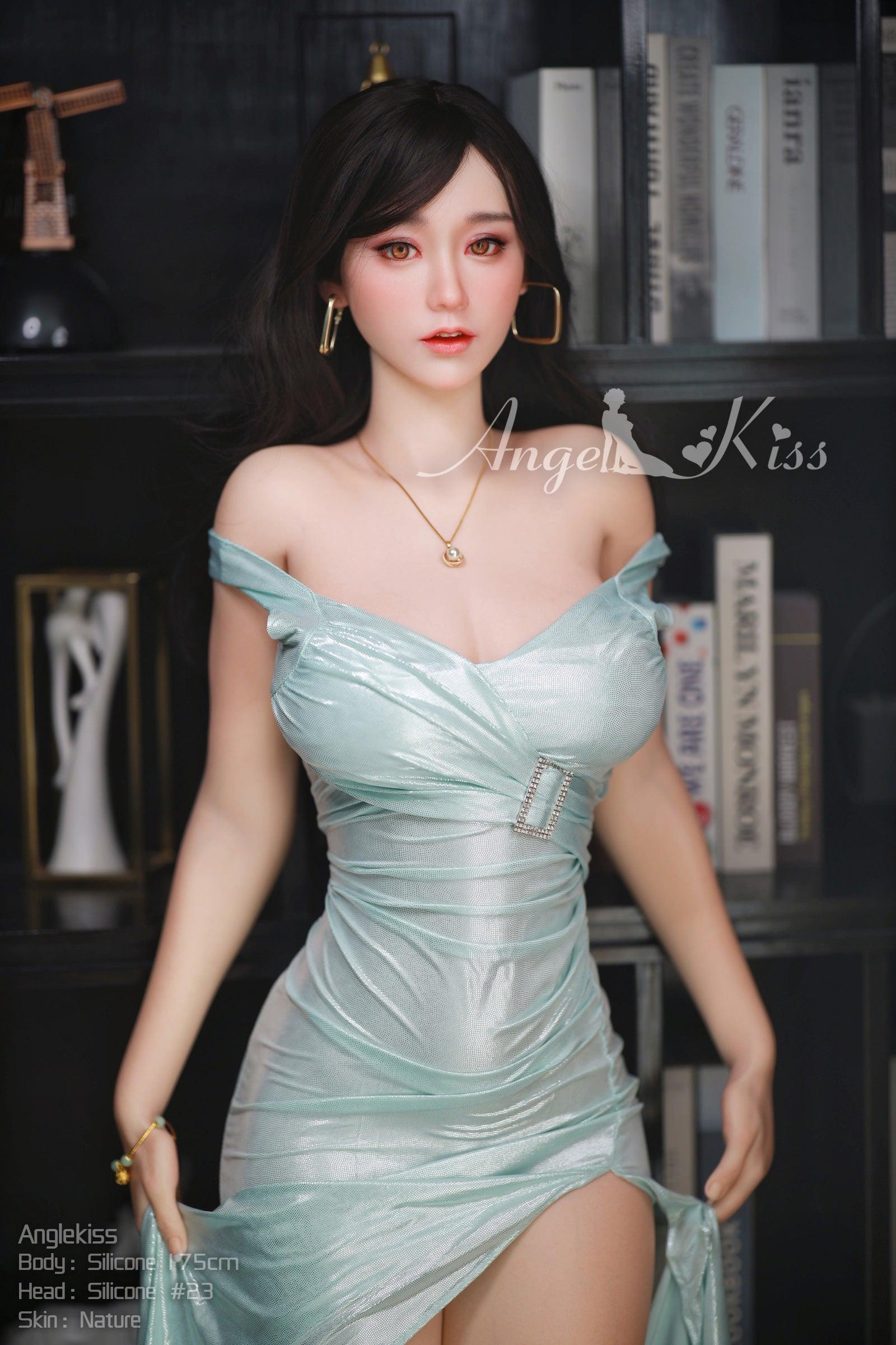 Angel Kiss | 175cm E-Cup Silicone Asian Sex Doll - Aileen-DreamLoveDoll